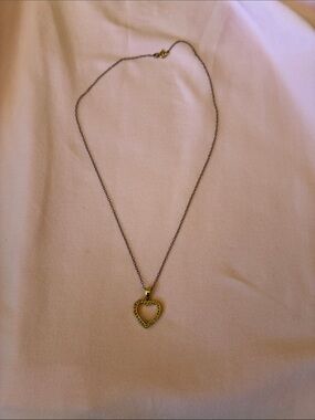 Vintage Charlene K Heart Necklace